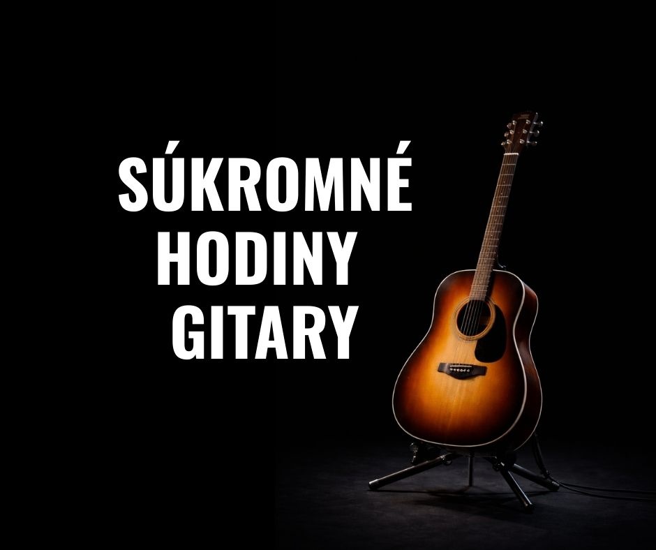 Súkromné hodiny gitary