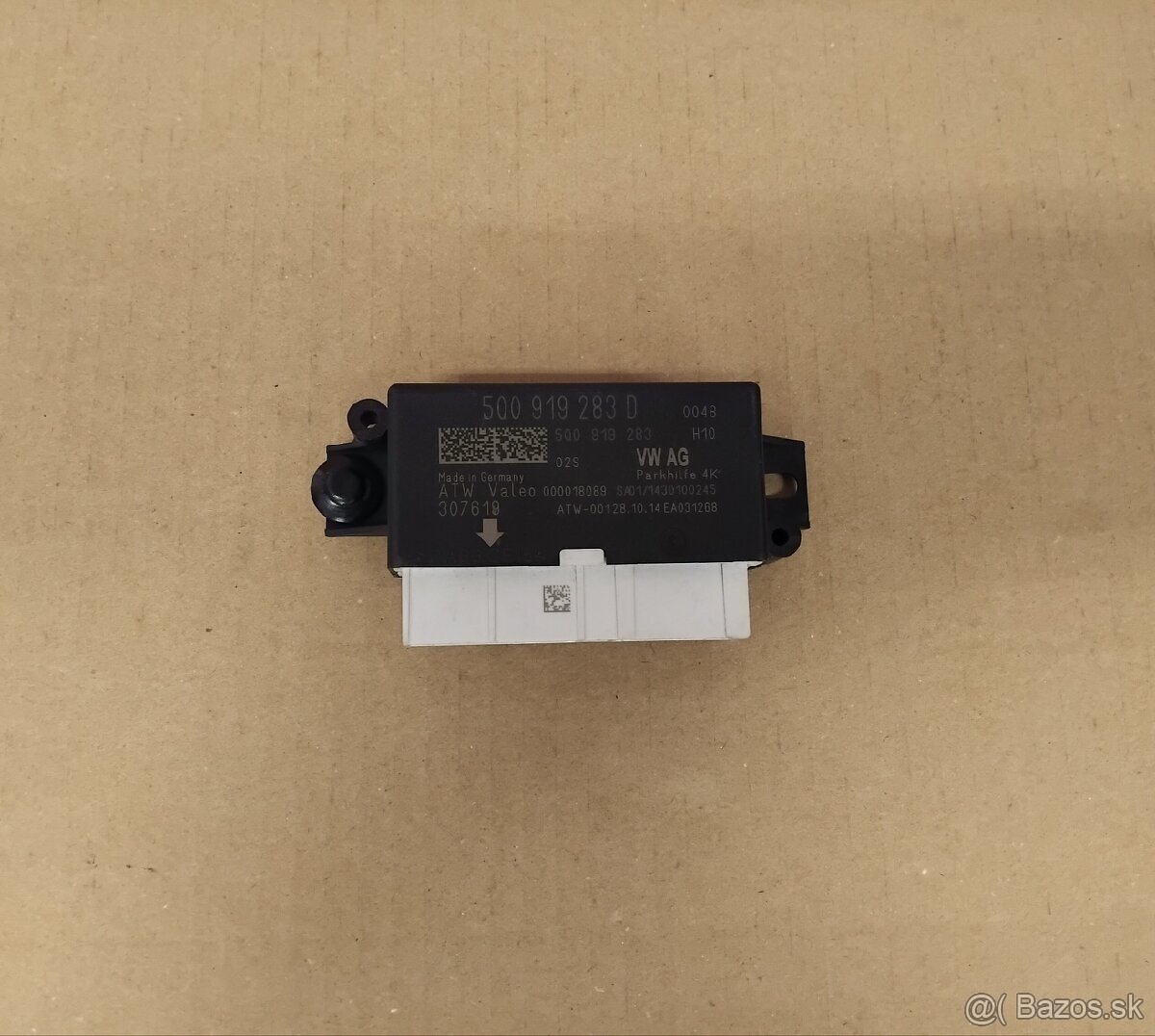 RJ cuvacích senzorov Škoda, Volkswagen