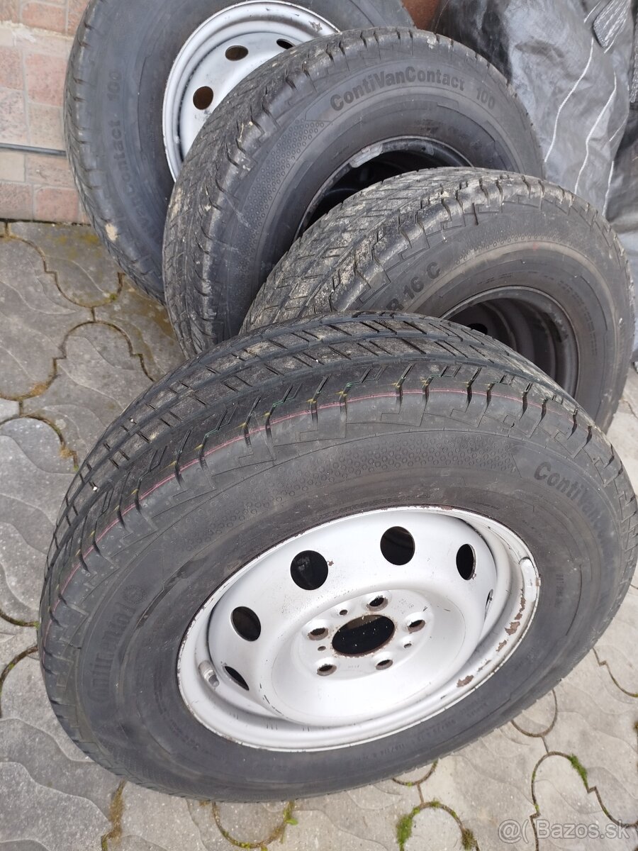 Predám disky na dodavku 215/75R16C