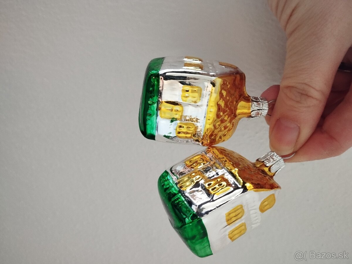 Vianočné ozdoby domceky