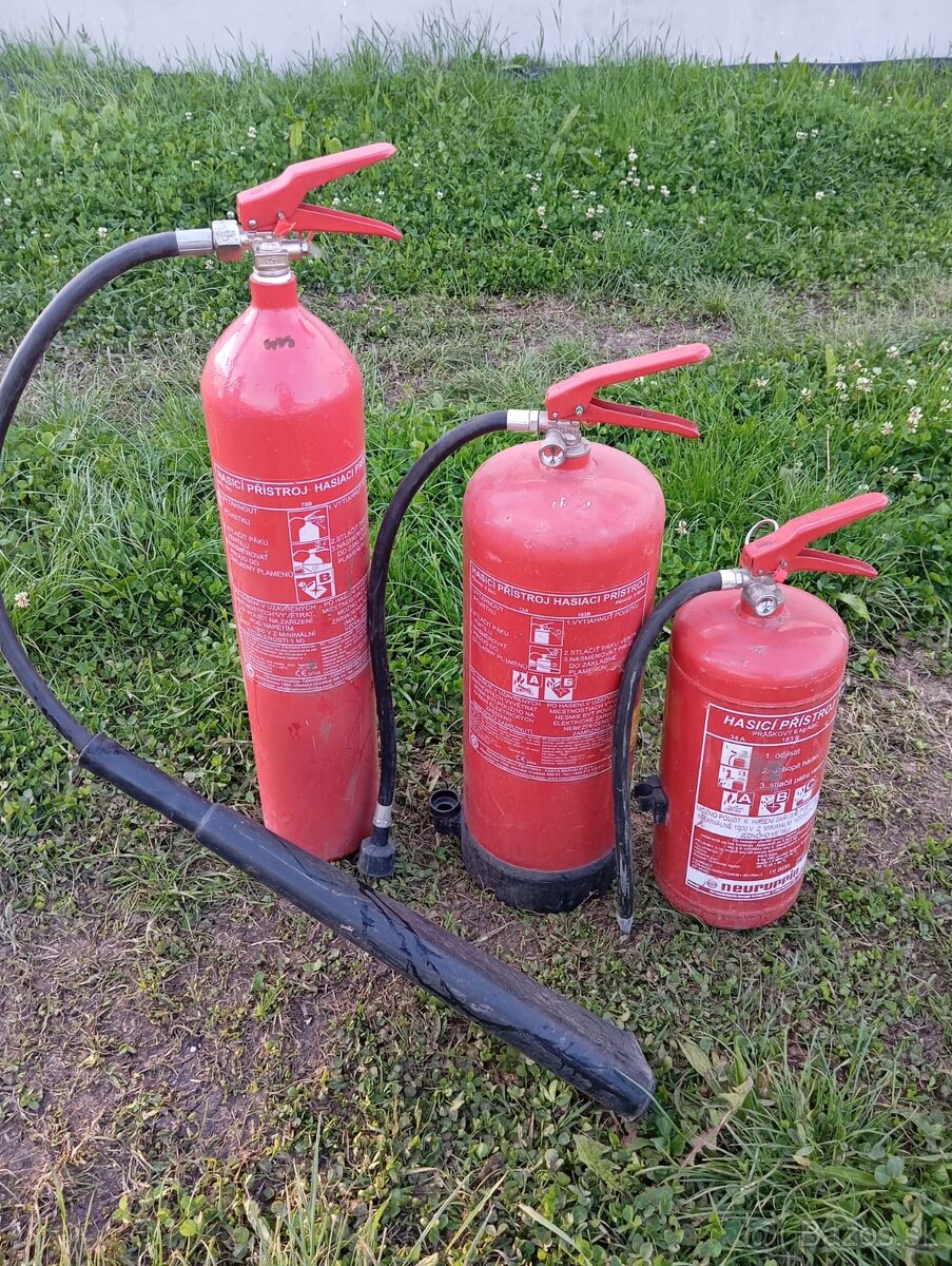Hasiaci prístroj CO2/práškový/penový