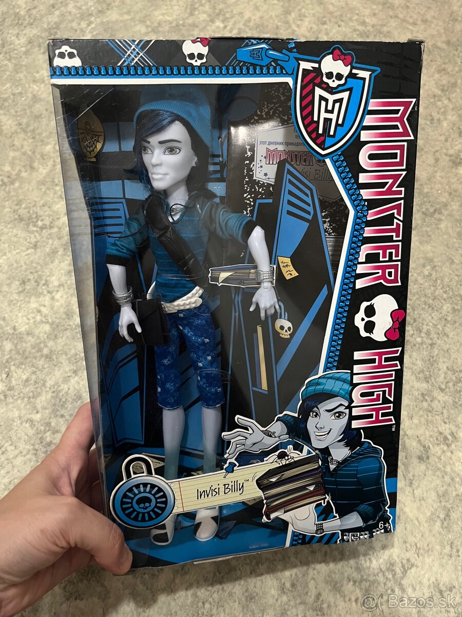 Monster High Invisi Billy New Scaremester