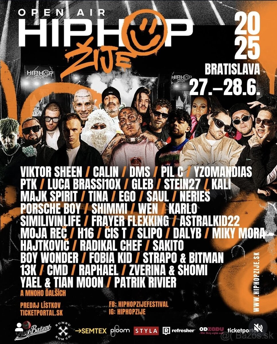 HipHop 2025 Bratislava