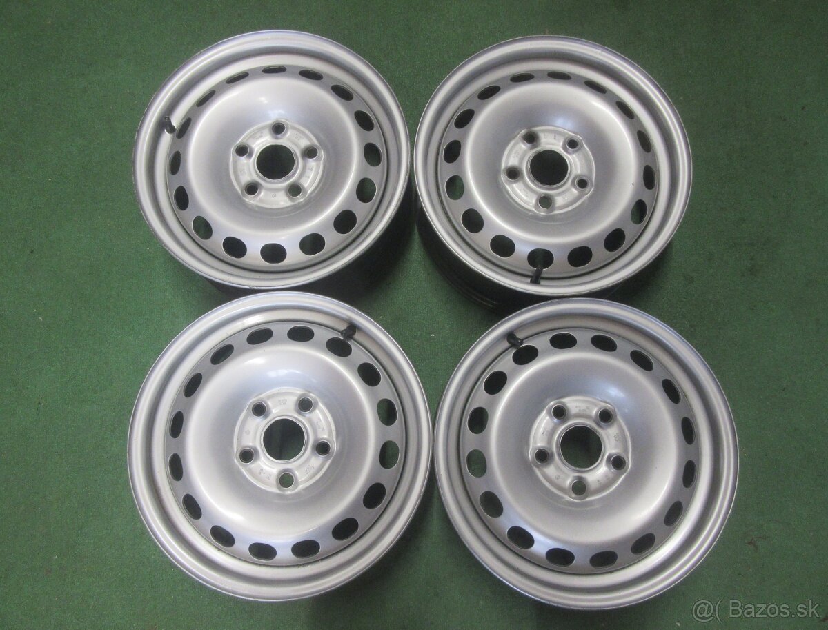 R15 plechové disky volkswagen 5x112 6x15 ET47