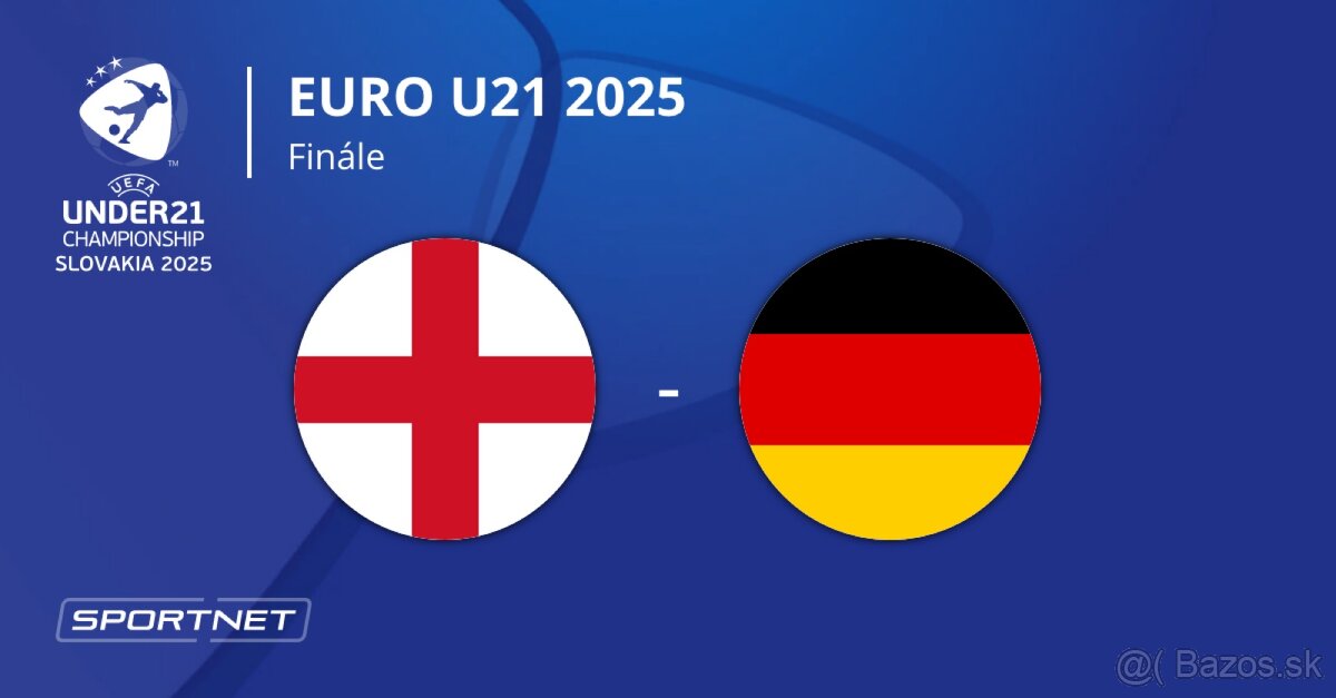 Finále Anglicko - Nemecko EURO U21 lístok