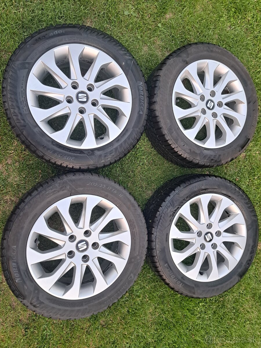 Hliníkové disky SEAT 5x112 R16