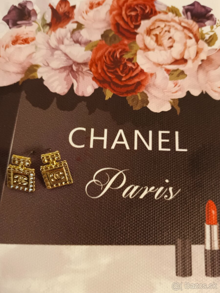 Chanel náušnice parfém