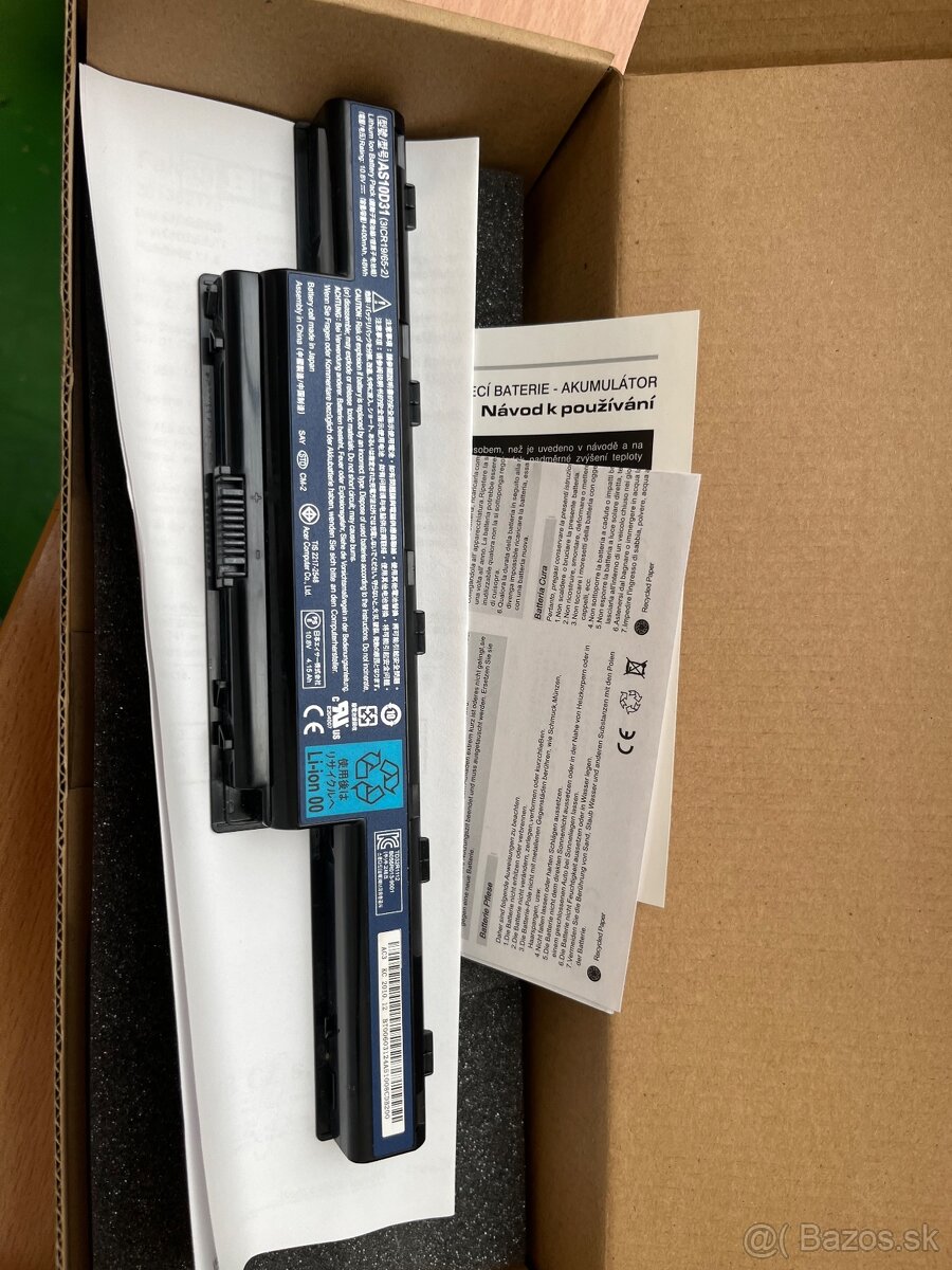 Bateria notebook acer aspire 4741