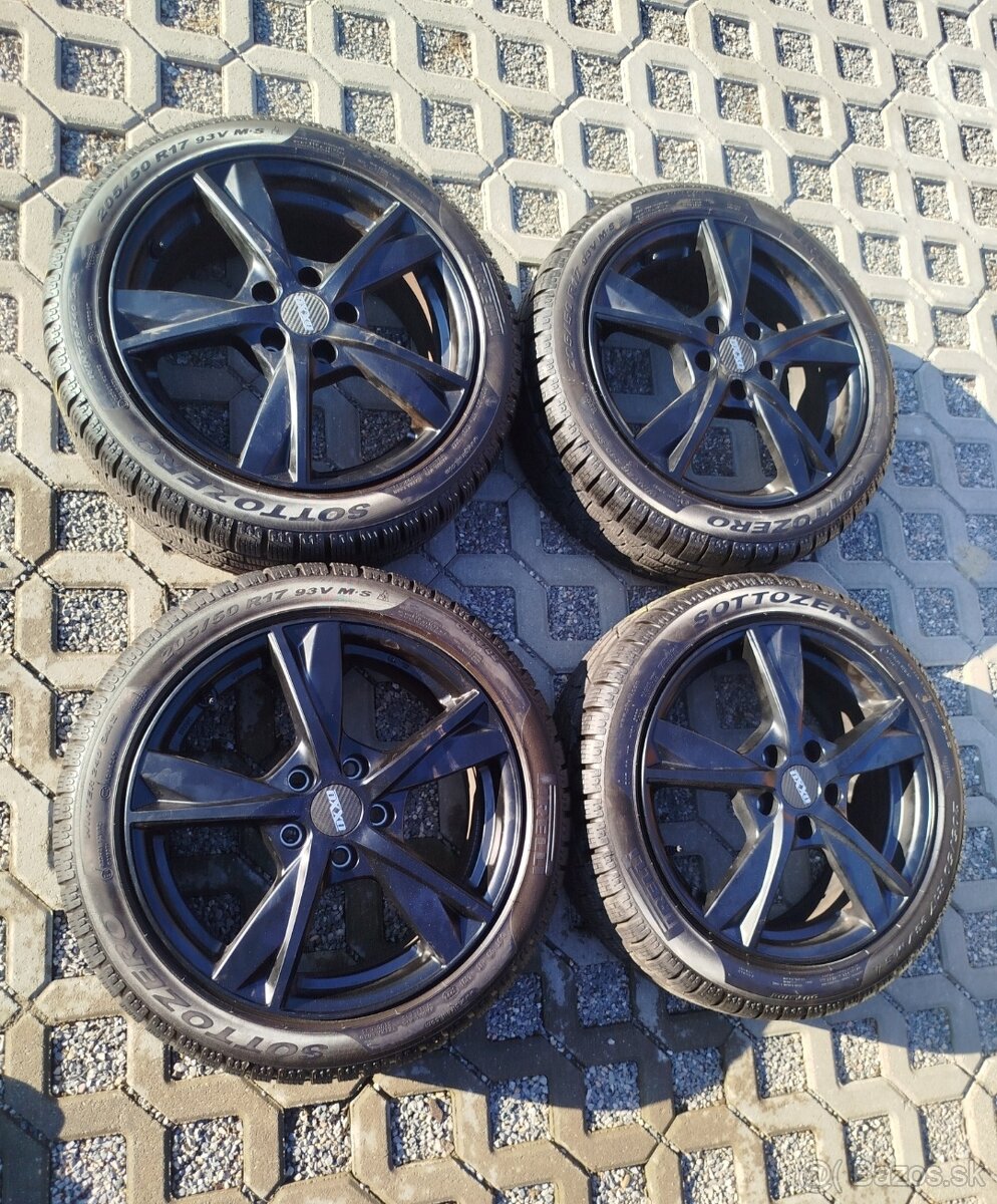 Predám kolesá 5x112 R17 205/50 r17