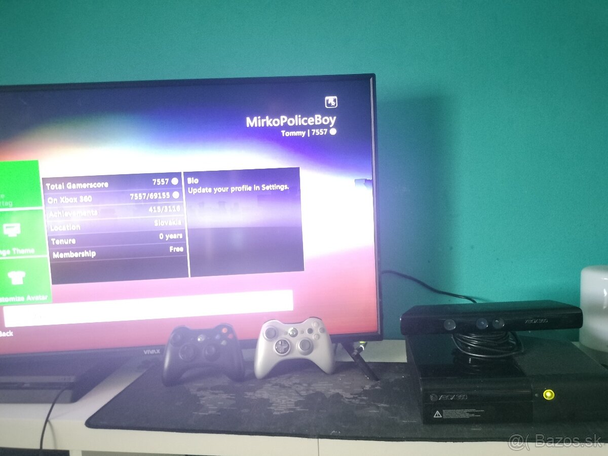 Predám Xbox 360 Slim