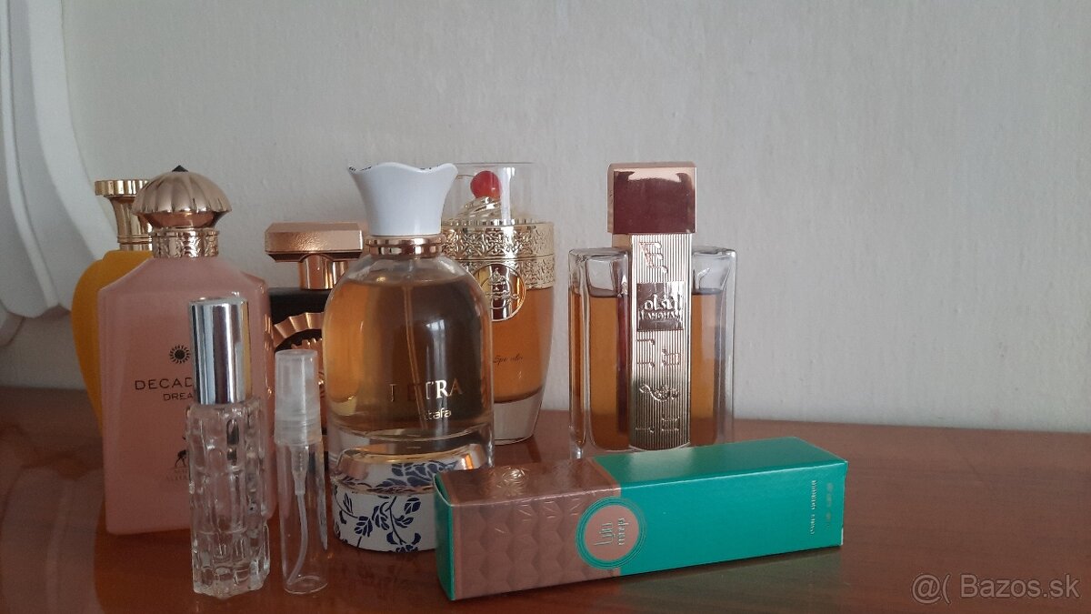 Arabské parfémy Lataffa, Paris Corner, Zimaya,M.Alhambra