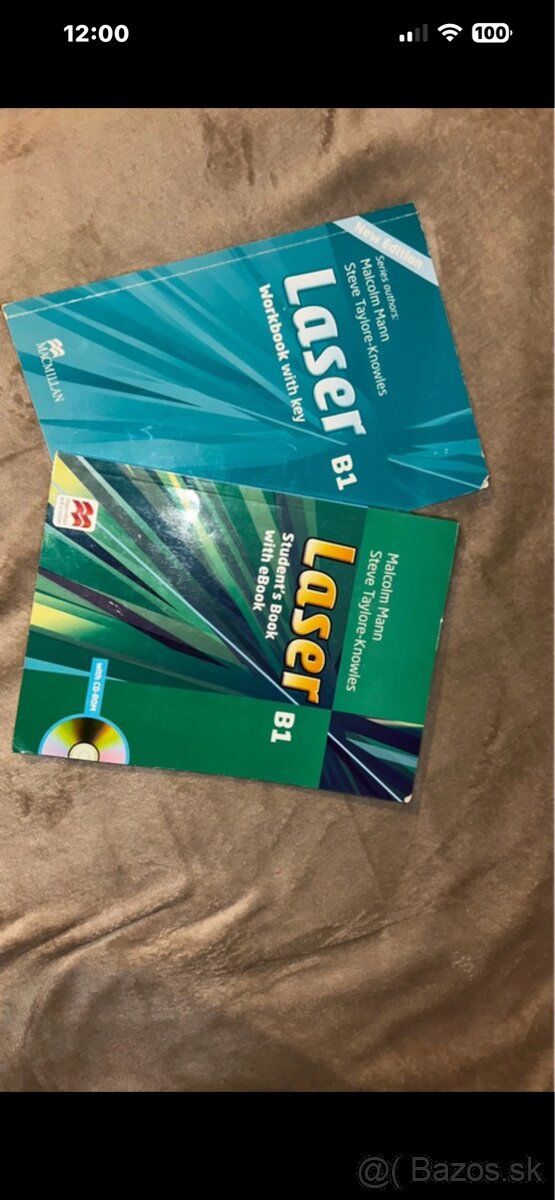 Laser B1 učebnica a pracovný zošite