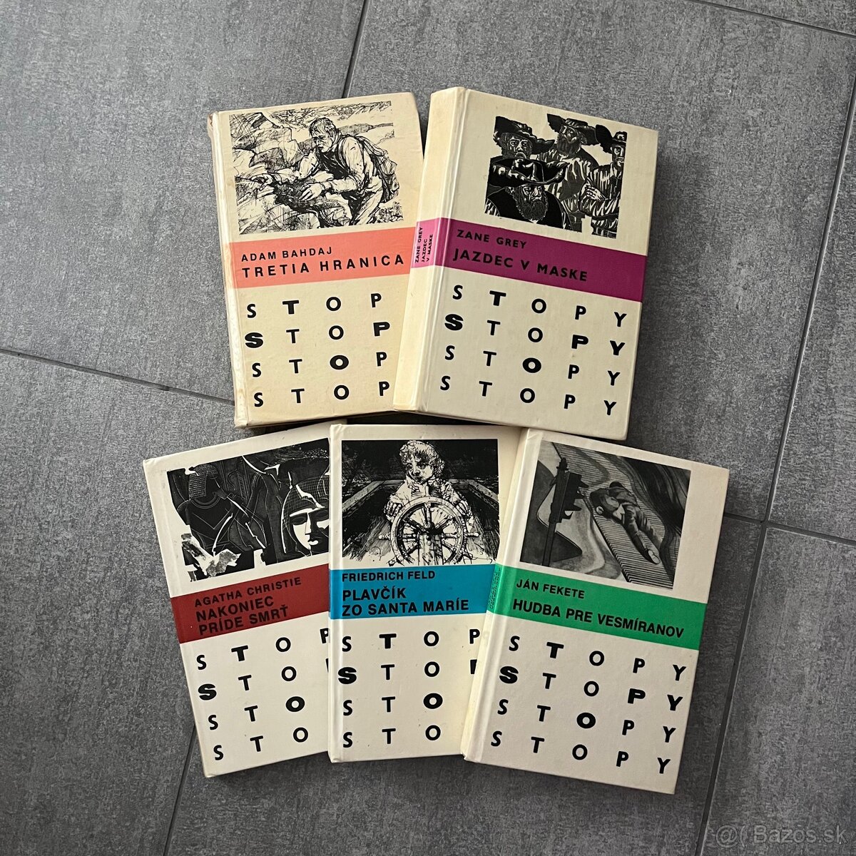 5 kníh edície stopy