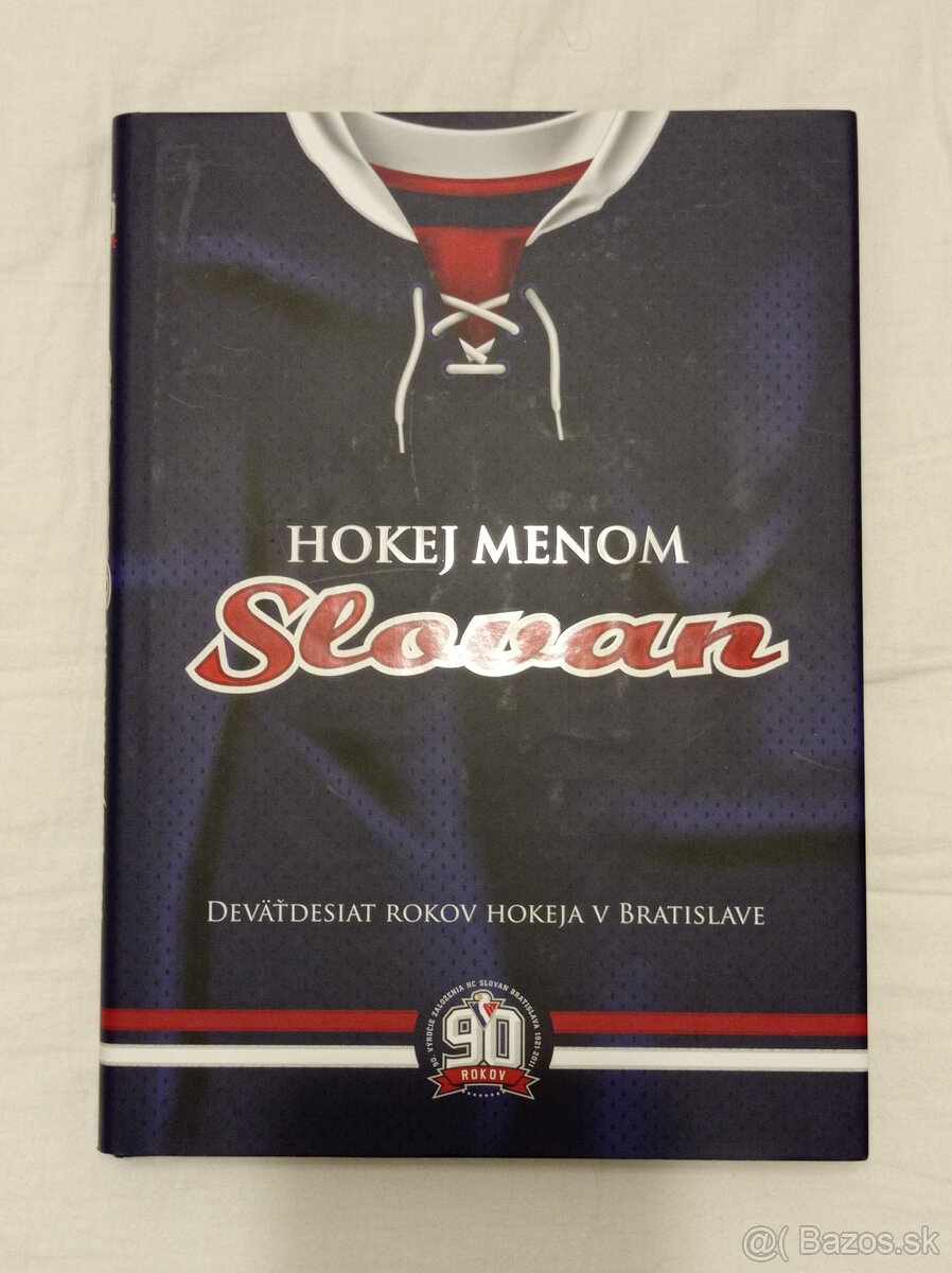Kniha Hokej menom Slovan