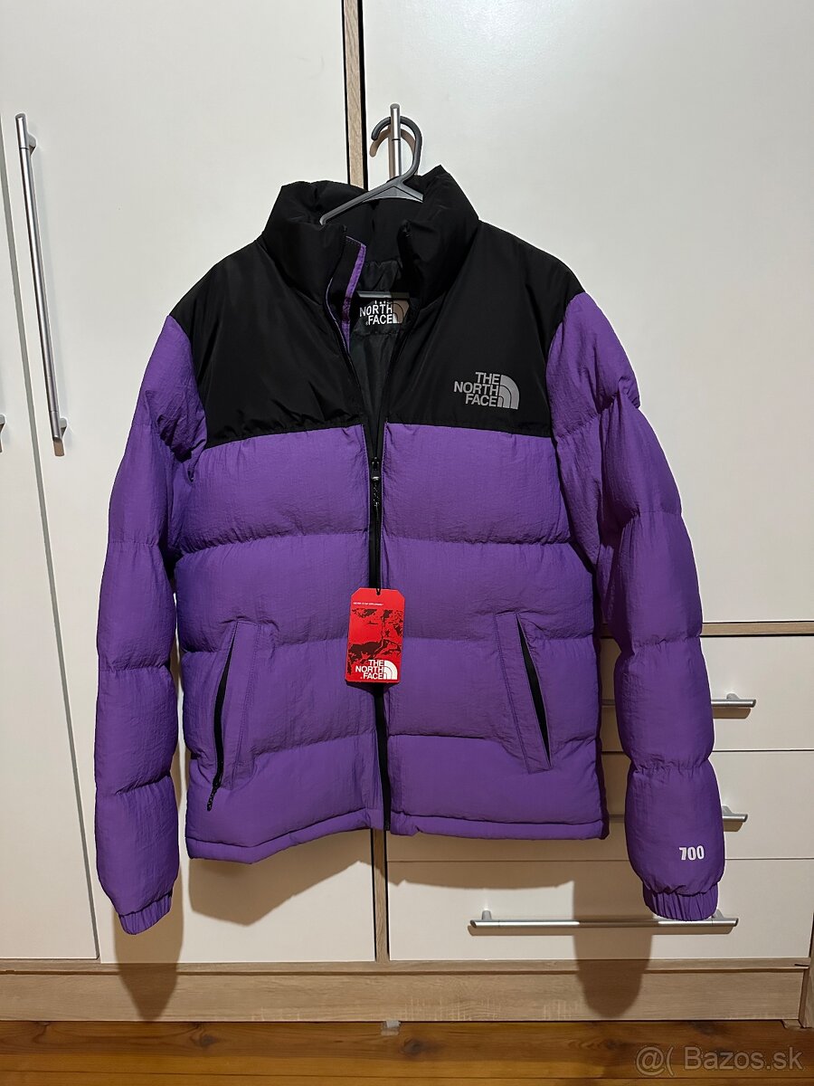 The North Face - zimná bunda fialová (veľkosť - L)