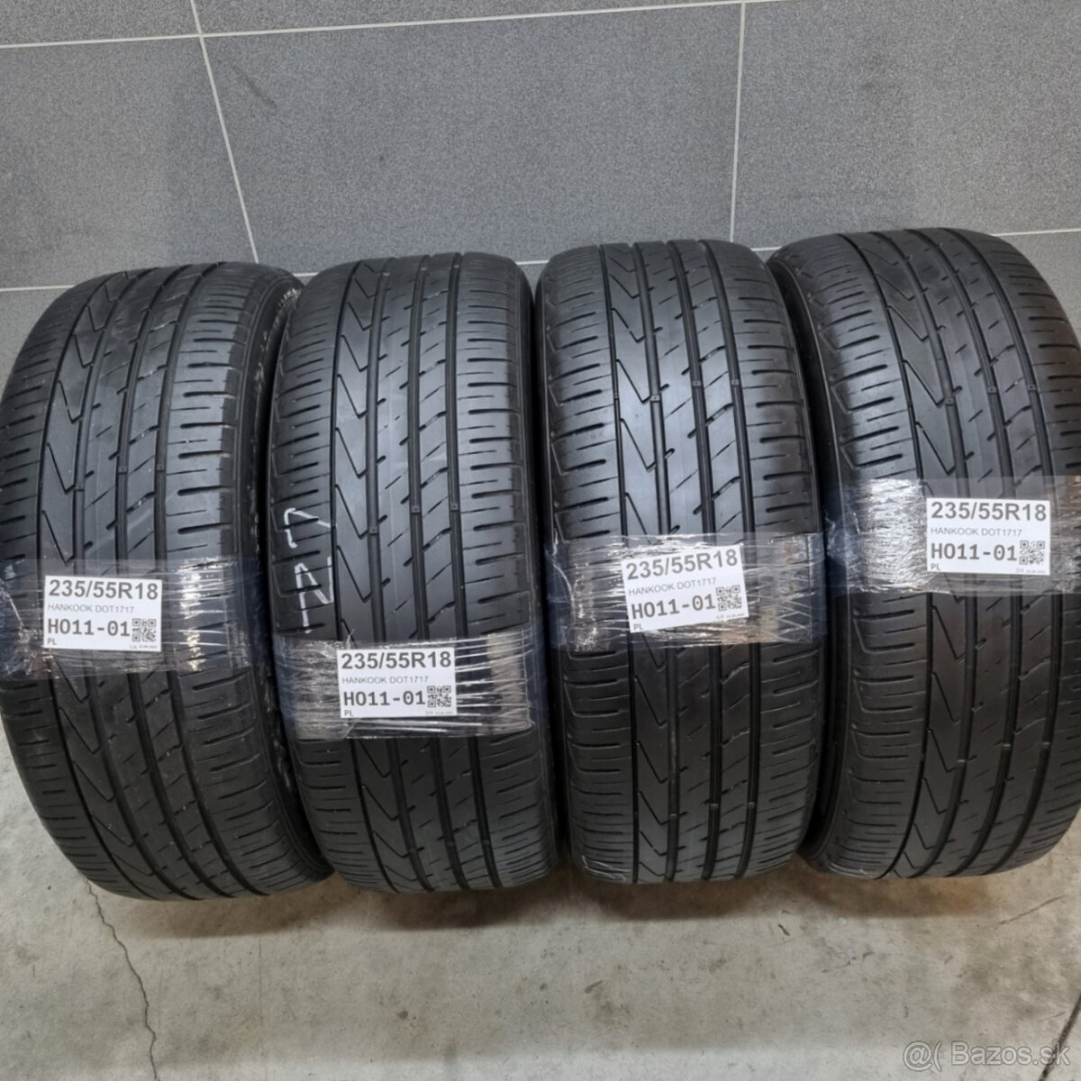 Letné pneumatiky 235/55 R18 HANKOOK