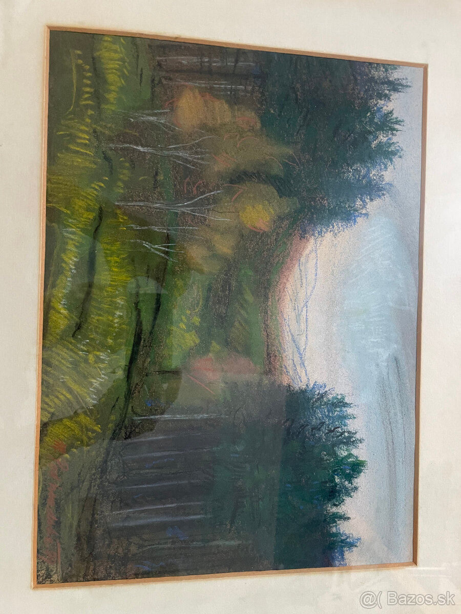 Mária Miková Podhradská - pastel