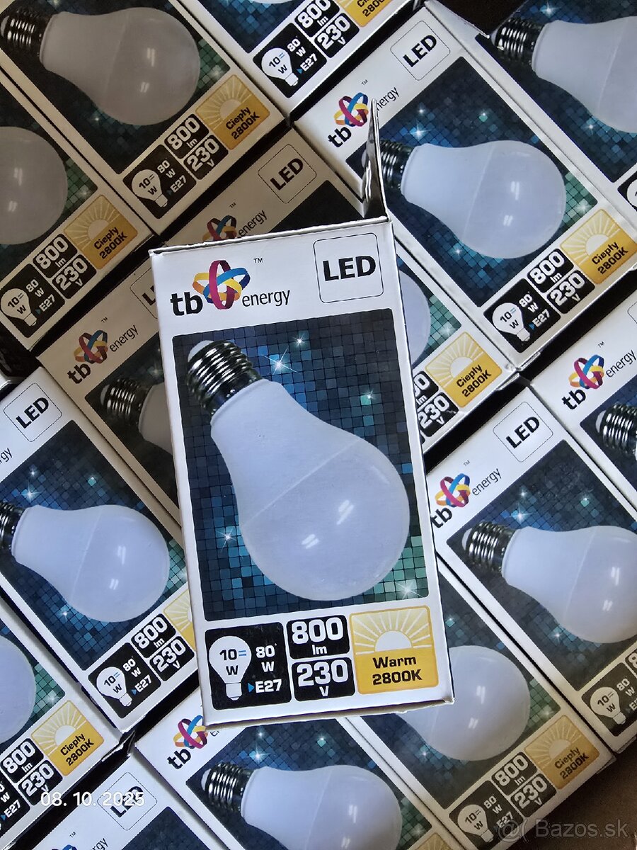 Led ziarovka E27 - 1,50 €/ks