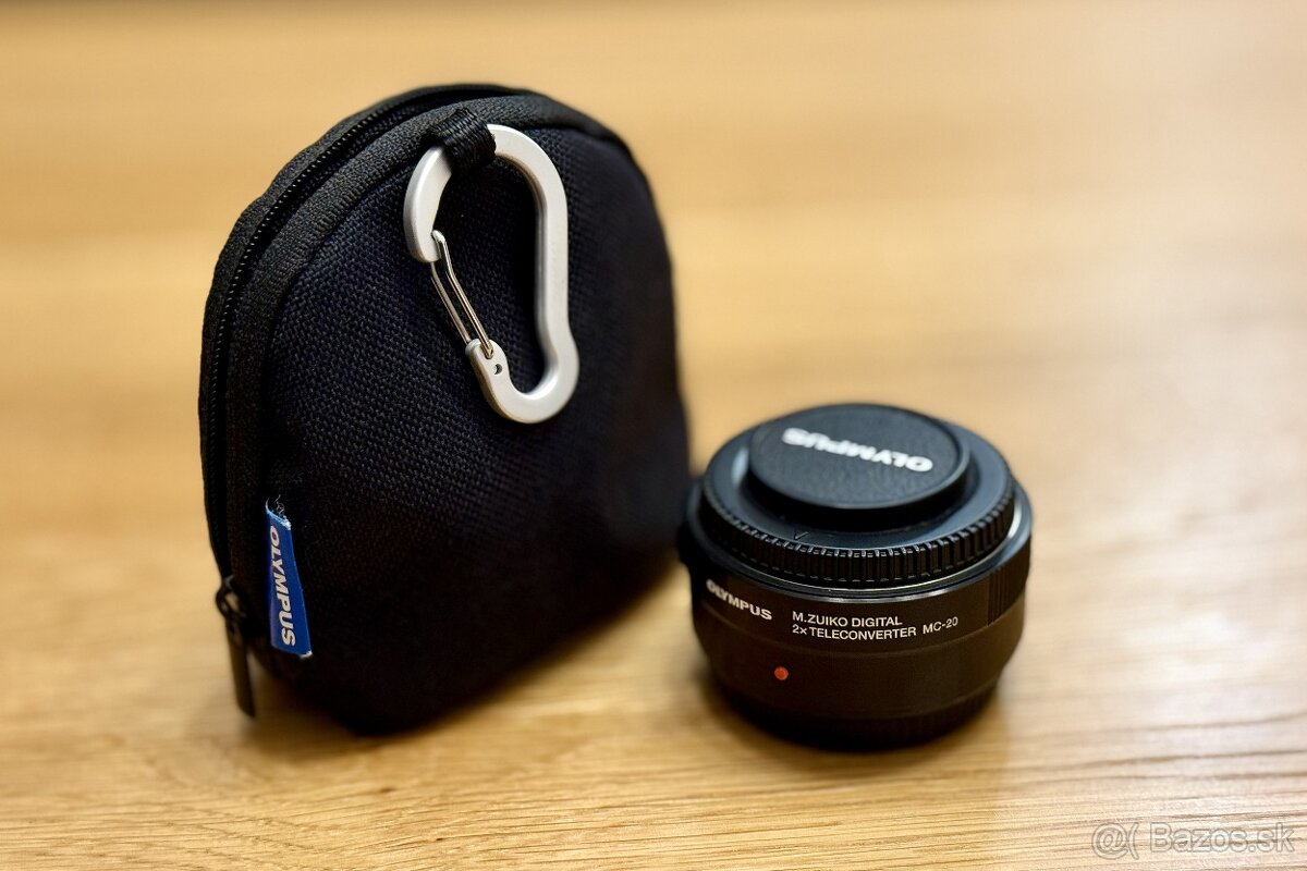 Predám Telekonvertor OLYMPUS MC-20 M.Zuiko Digital 2x