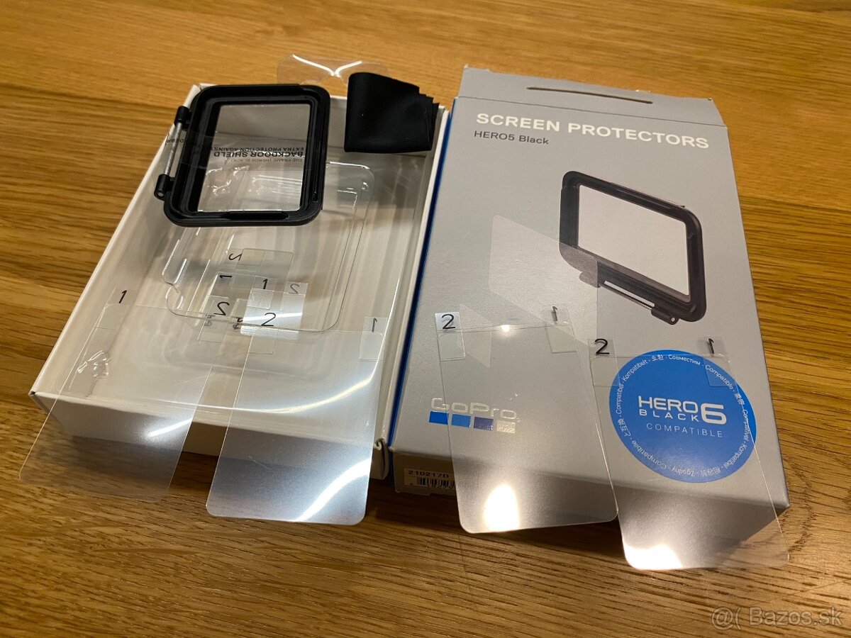 GoPro 5/6/7 ochranne skla Screen Protectors