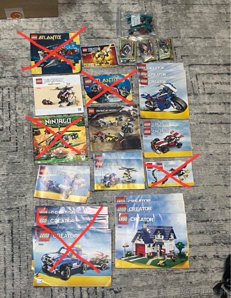 Predám Lego zbierku setov