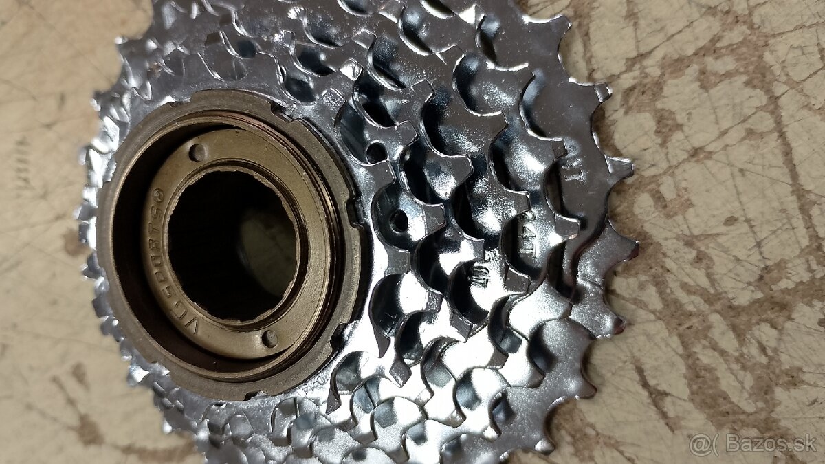 Kazeta na bicykel 6-kolecko