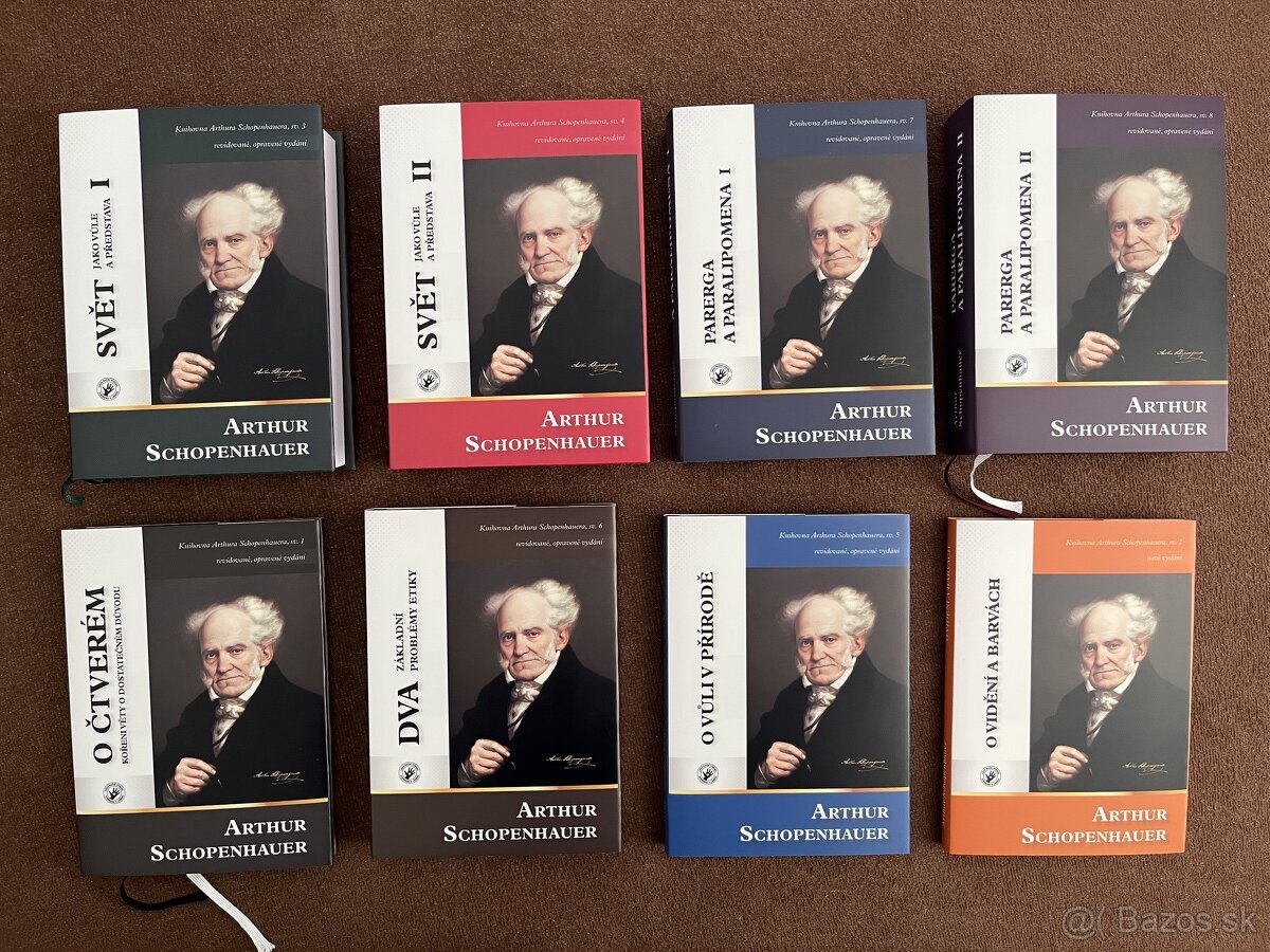 Predám knihy - Arthur Schopenhauer - komplet