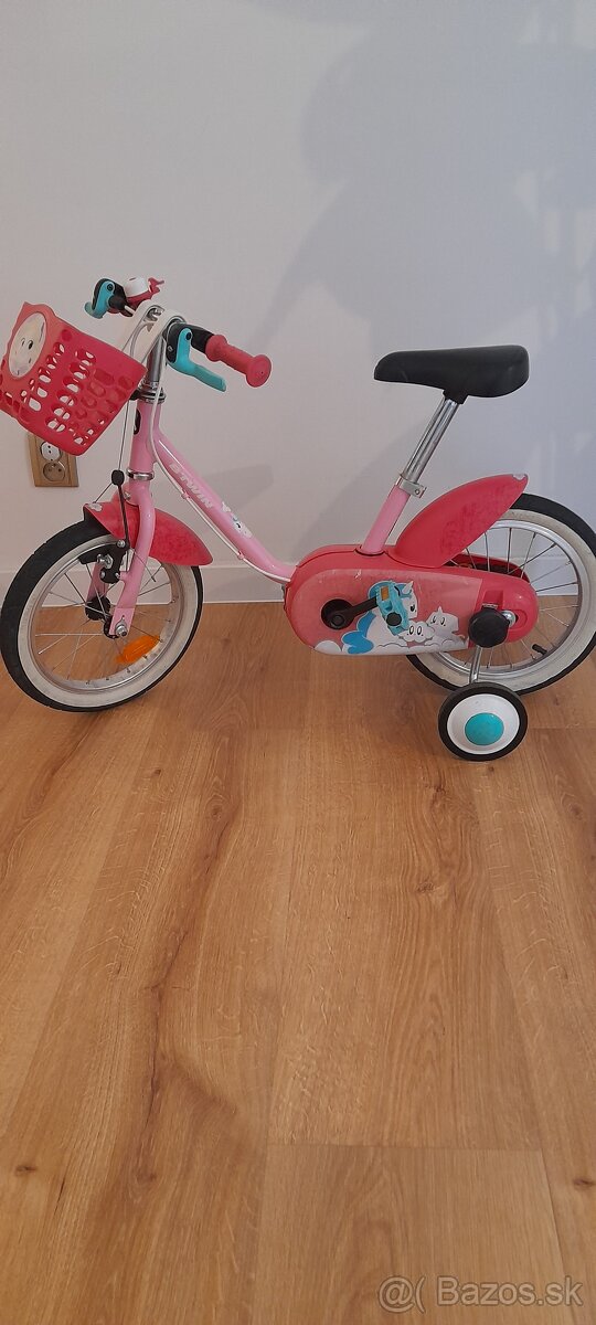 Detský bicykel BTWIN Unicorn 500 14”