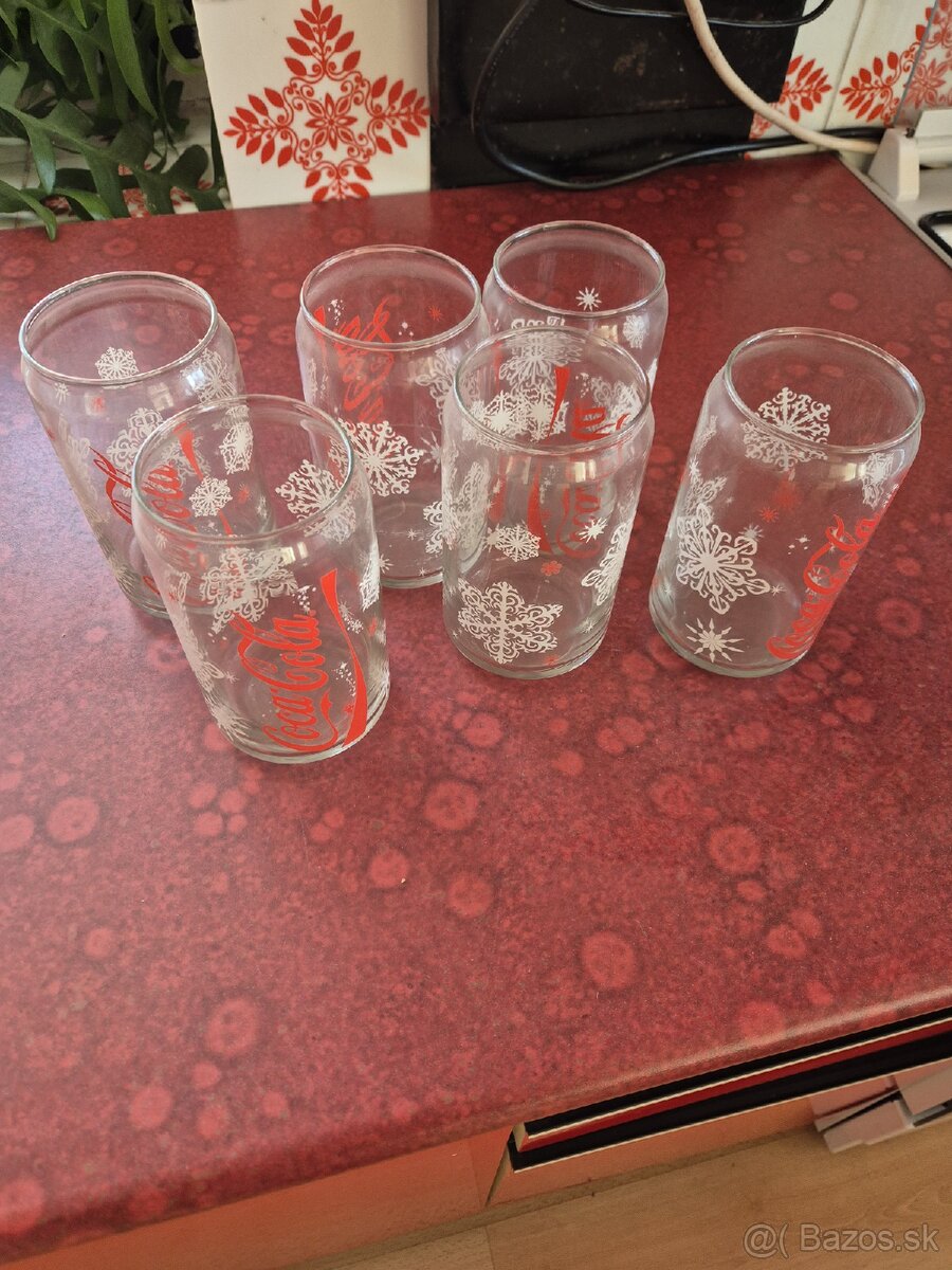 Coca cola poháre