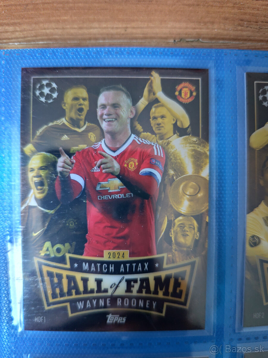 Futbalové kartičky Match Attax 2024/25 - Hall of Fame