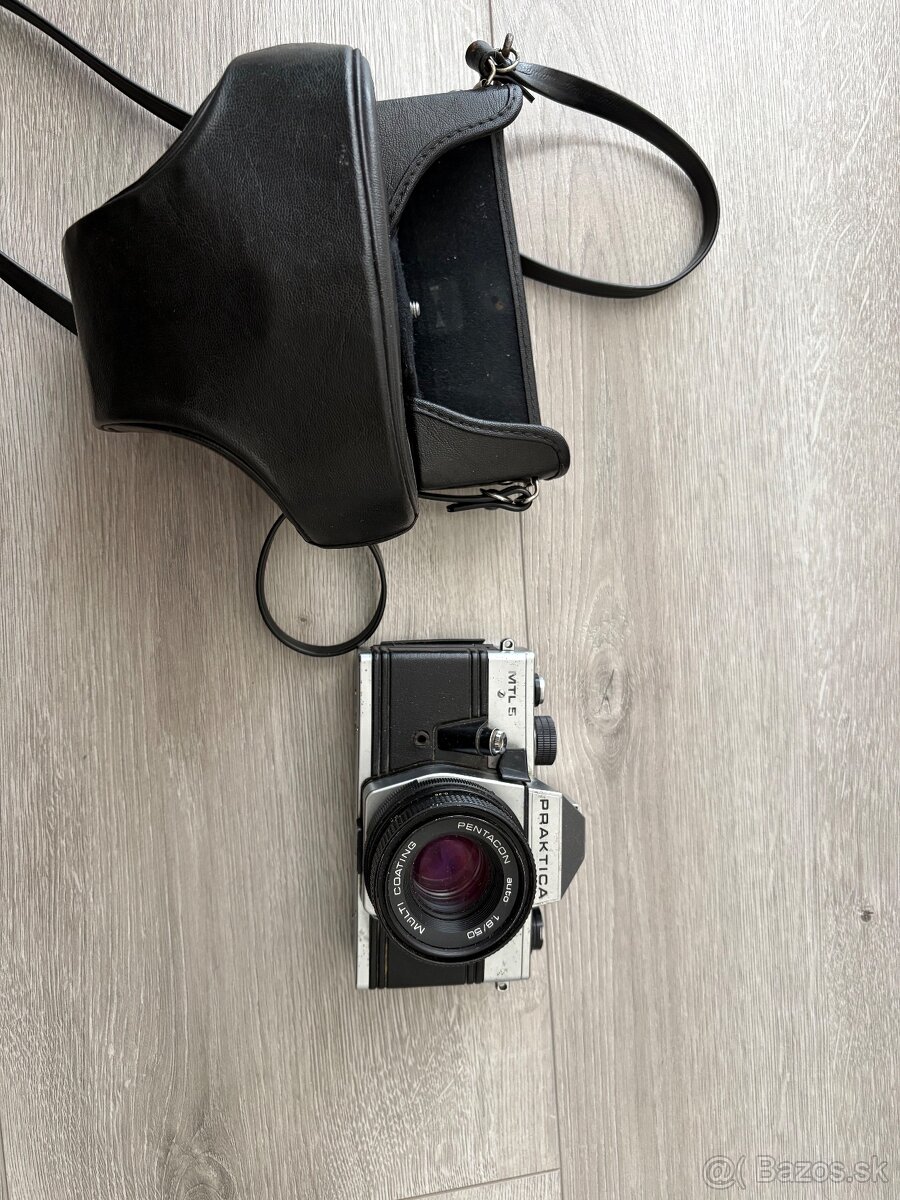 Fotoaparát Praktica MTL5 s púzdrom