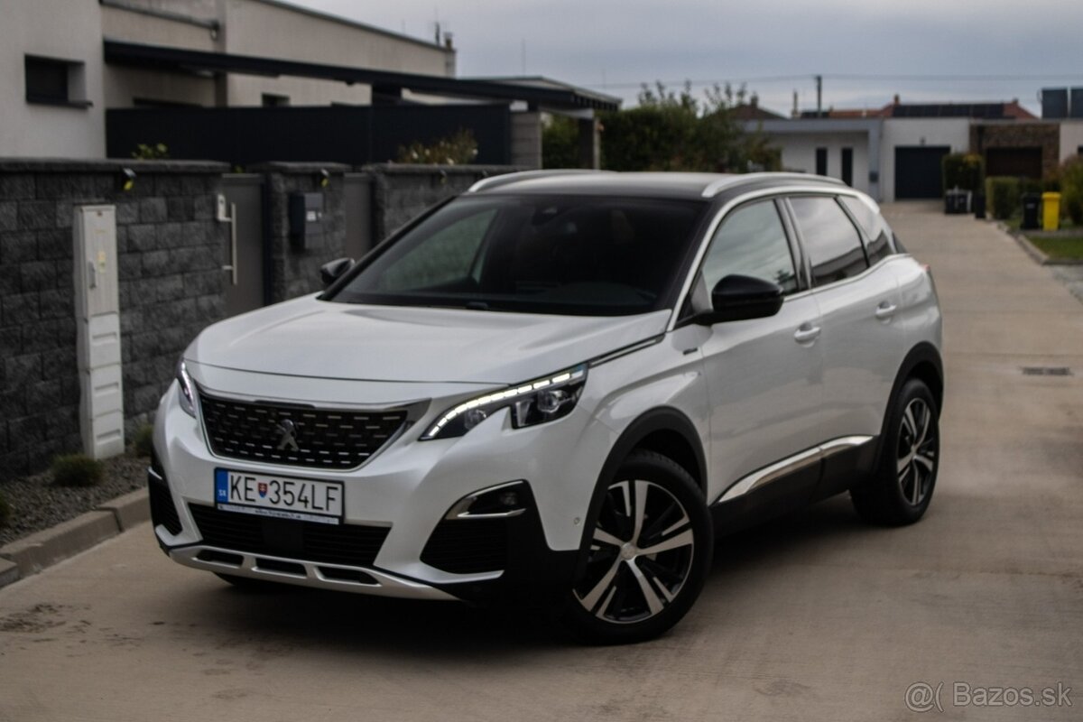 Peugeot 3008 GT Line 2017 / AJ NA SPLÁTKY / PROTIÚČET /