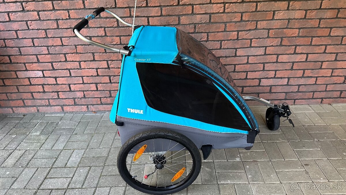 Thule kočík a vozík za bicykel