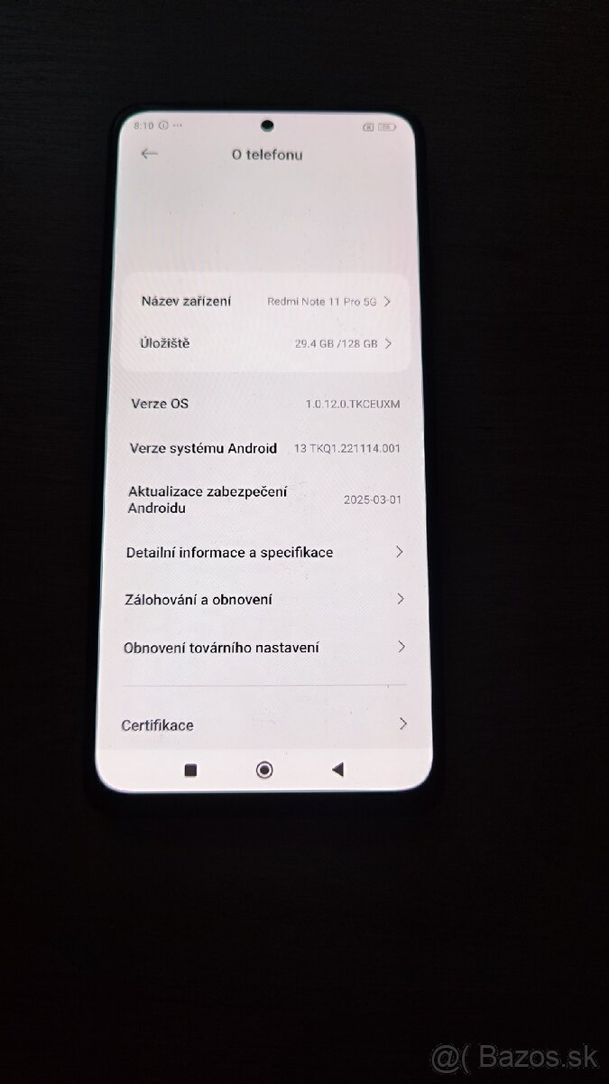 Xisomi redmi note 11 Pro 5g