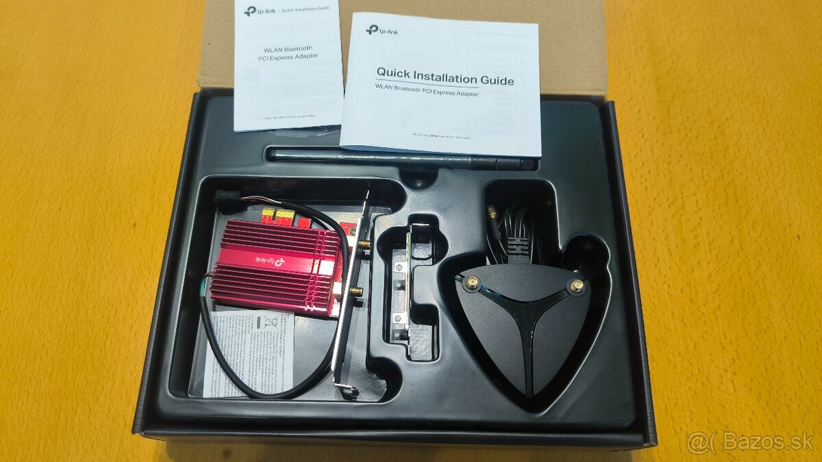 Adaptér PCIe WiFi 6 Bluetooth 5.0 TP-Link Archer TX3000E