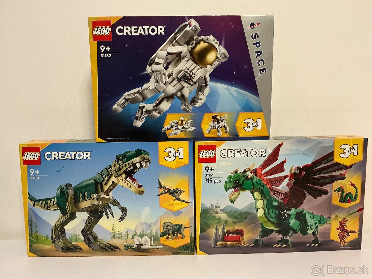 Lego Creator - nové, nerozbalené