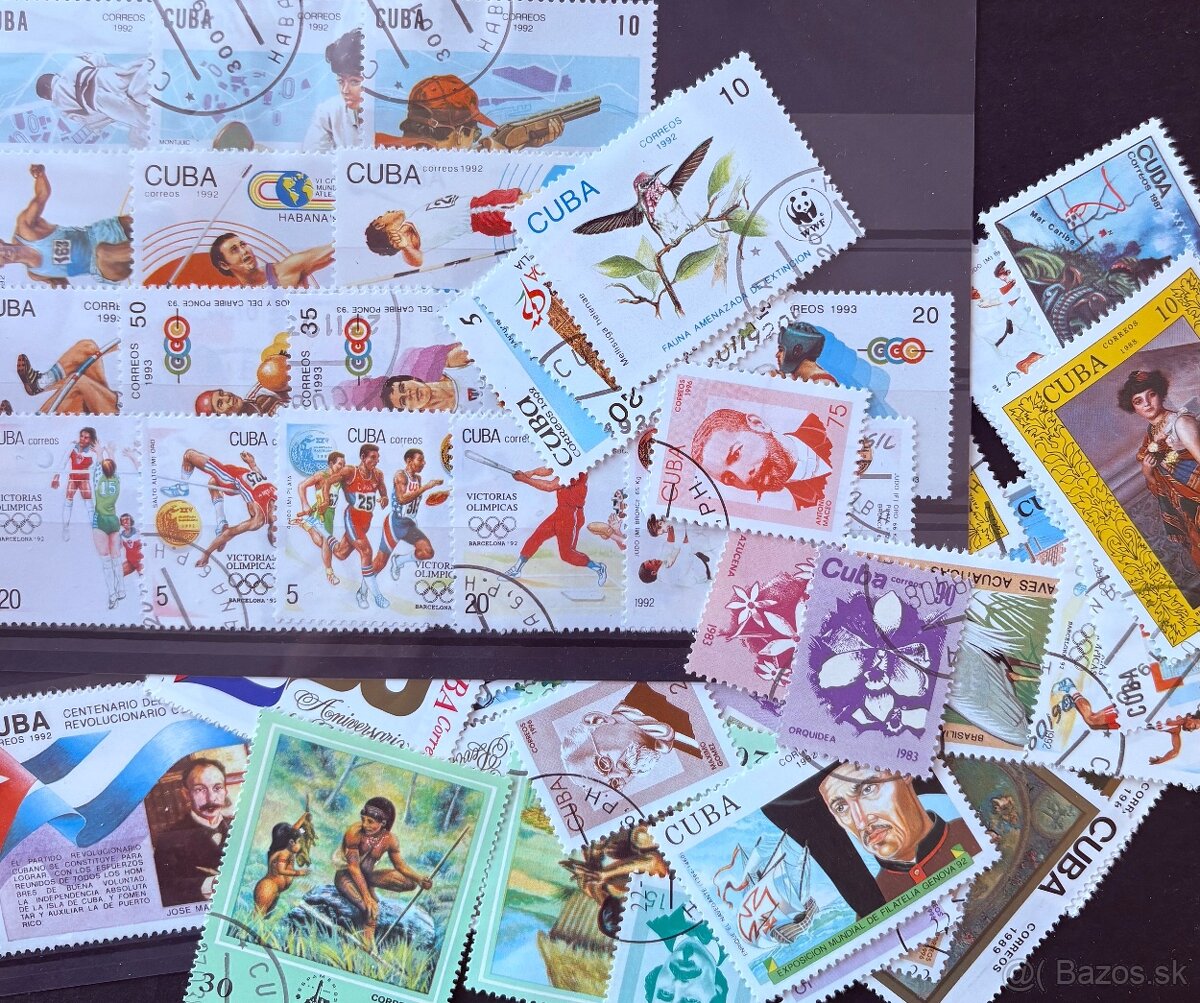 Postove znamky Kuba