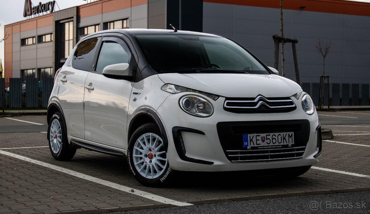 Citroën C1,1. majiteľ, šikovné auto