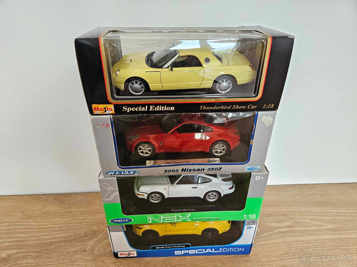 Predám modely áut v mierke 1:18 1/18