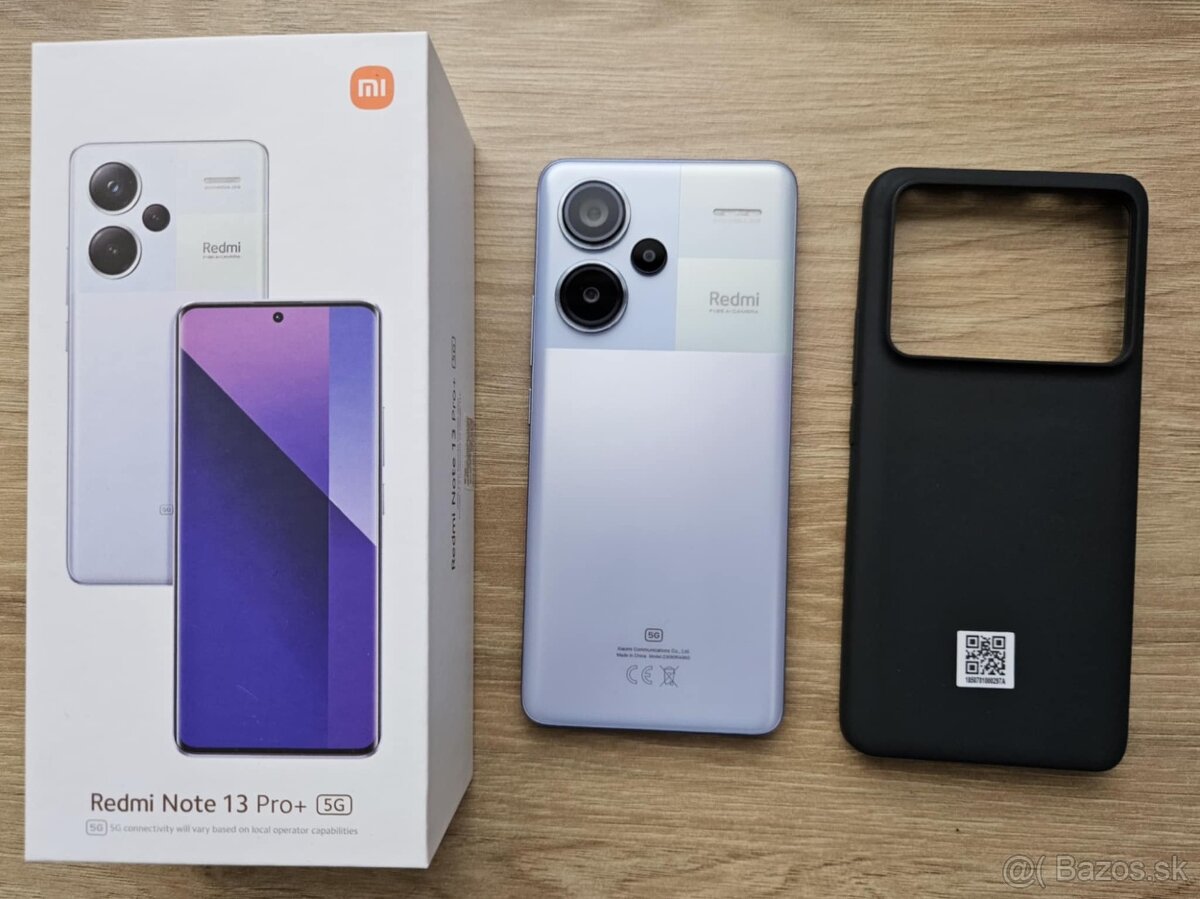 Xiaomi Redmi Note 13 Pro+ 5G 12GB/512GB,biely, top,zaruka