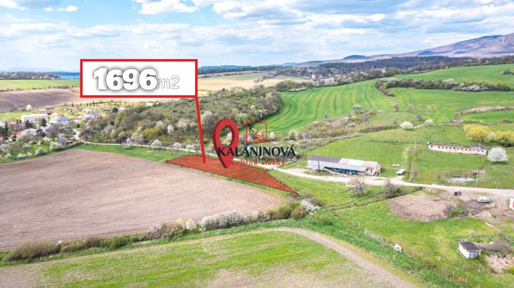 PREDAJ: stavebný pozemok, Vyšná Kamenica, Košice-okoliei