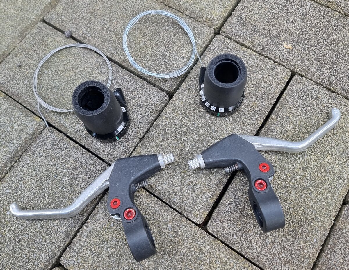 Radenie Grip Shift + brzdove packy