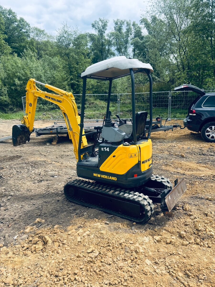 Minibager New Holland rozsirovaci podvozok 2008