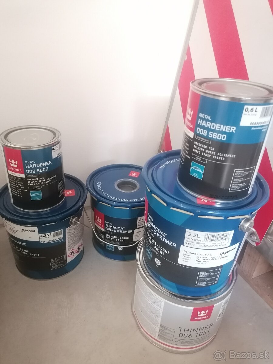 Tikkurila farba / Ocelove konstrukcie