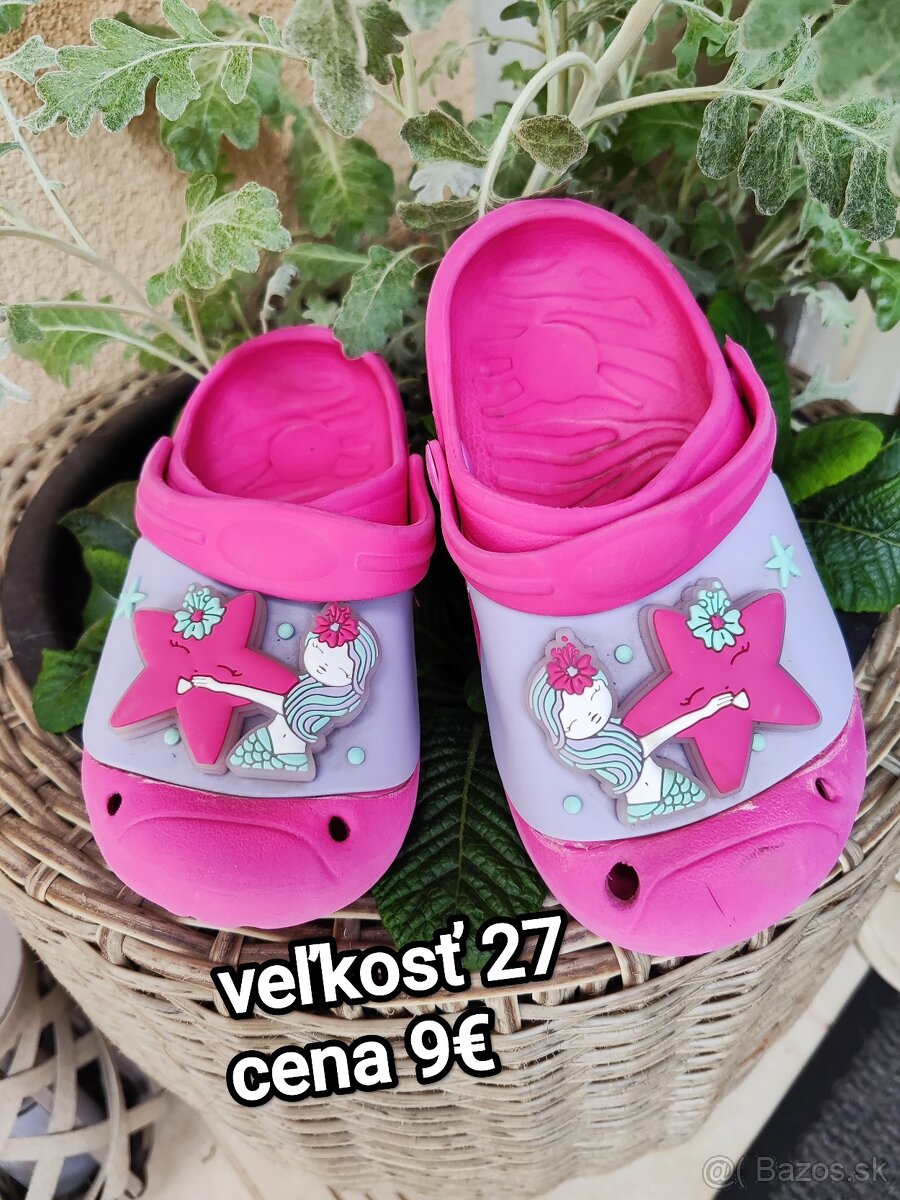 Detské topánky veľkosť 27