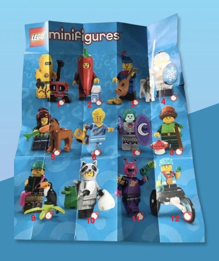 Lego minifigúrky séria 22