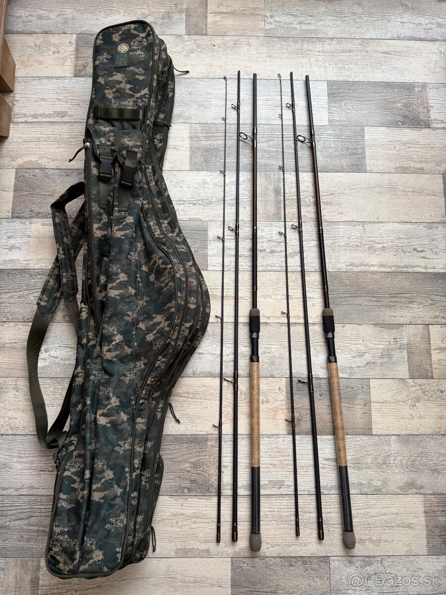 predám 2x pruty seanger MS range carp float 2.0 8g 3xdielne