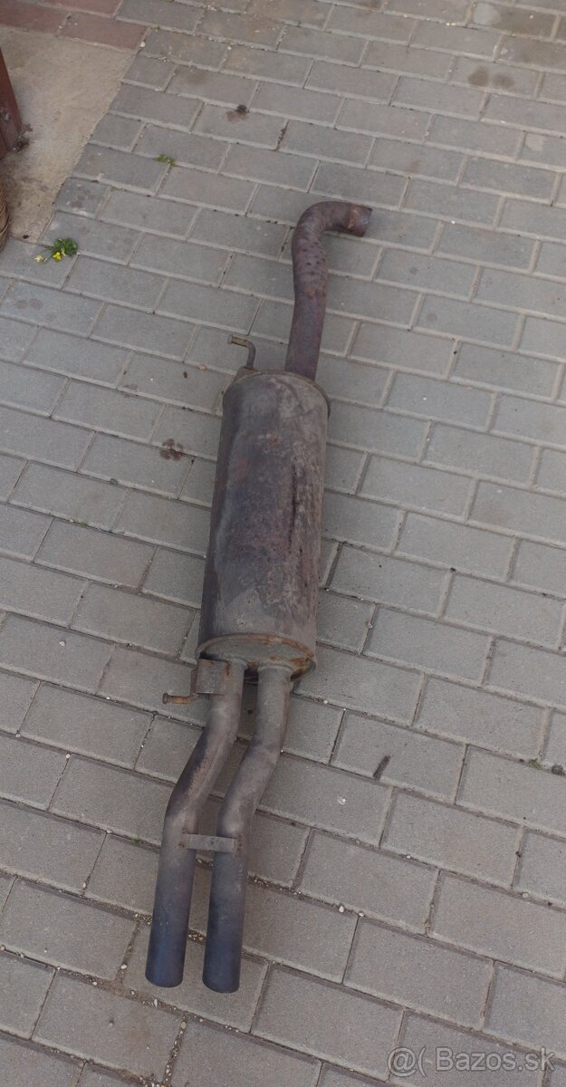 Zadný tlmič výfuku audi a4 b5