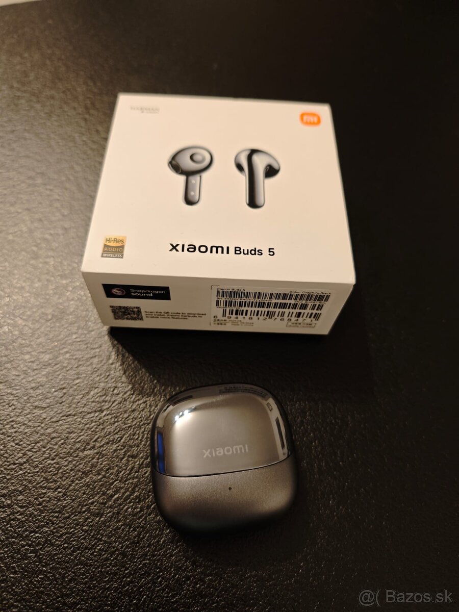 Xiaomi buds 5 - nekompletné/ 1 slúchadlo