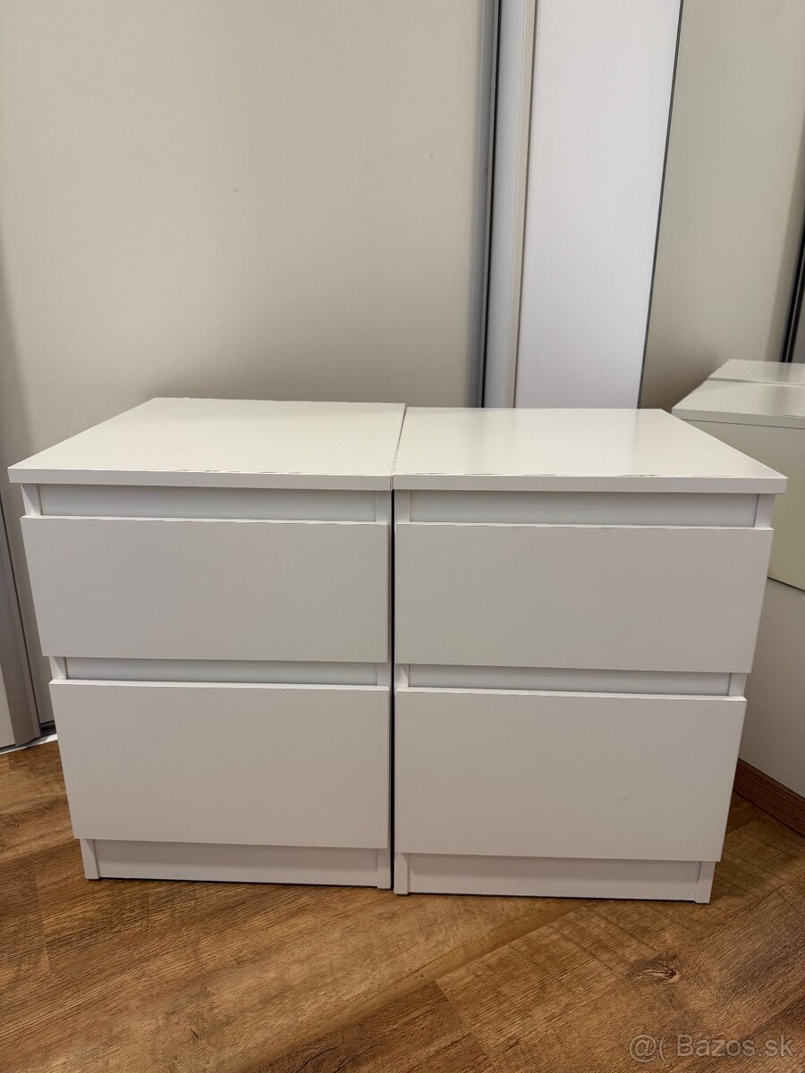 Nočné stolíky Malam IKEA